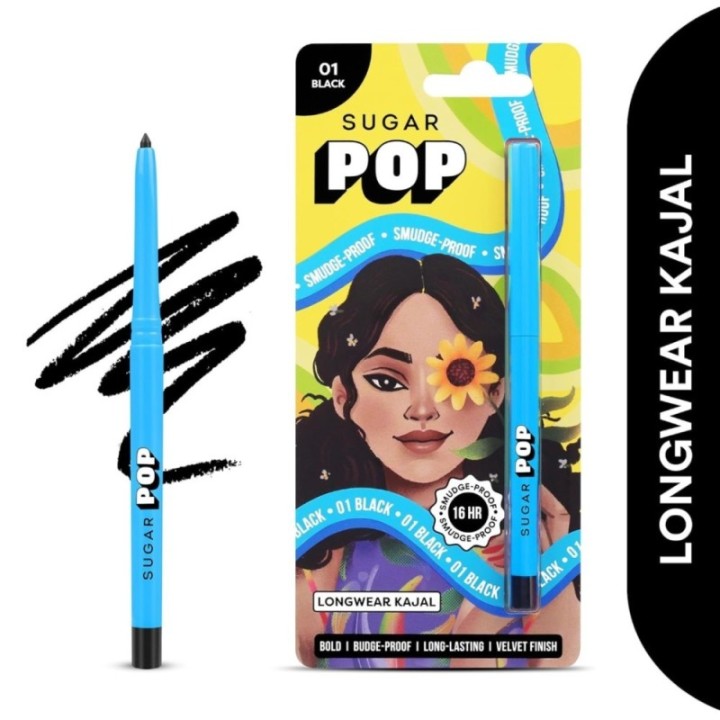 Sugar Pop 16Hr Longwear Kajal Waterproof & Smudge-Proof Intense Matte