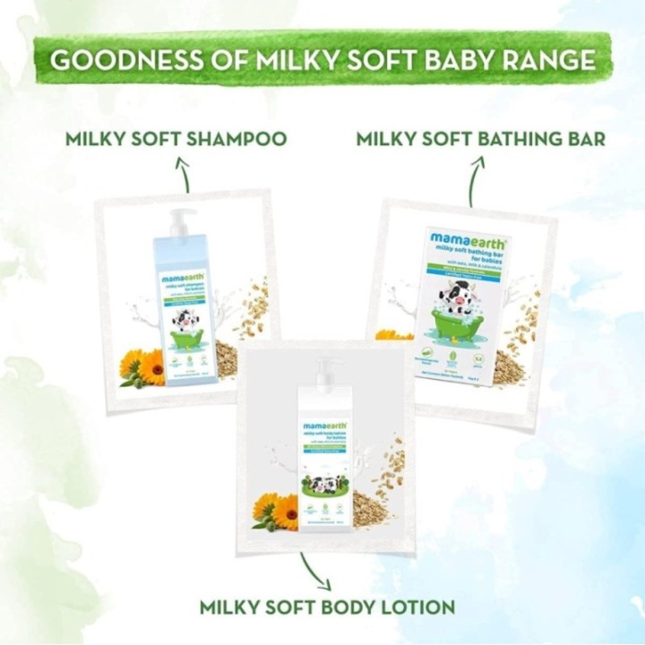 Mamaearth Milky Soft Natural Lip Balm for Babies with Oats, Milk