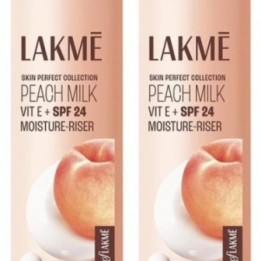 Lakmé Peach Milk Face Moisturizer SPF 24 PA++ (120ml)