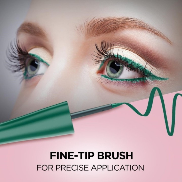 Facescanada Magneteyes Color Eyeliner Gel - Elegant Green,glossy