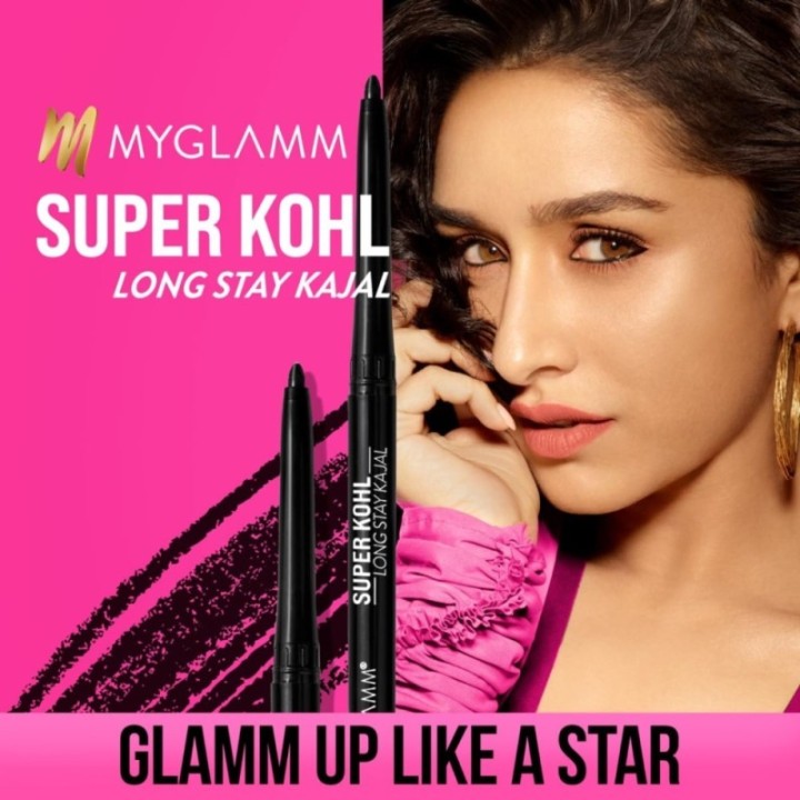 Myglamm Super Kohl Long Stay Kajal Matte Finish - Black Eye Kajal