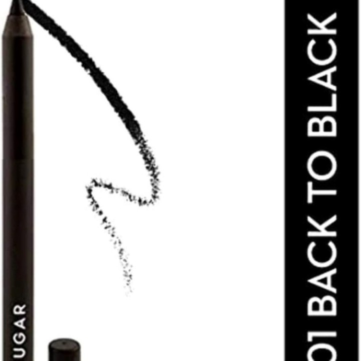 Sugar Cosmetics Stroke of Genius Heavy-Duty Kohl 01 Back to Black