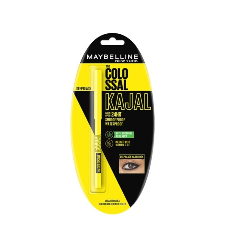 Colossal Kajal Deep Black Intense Colour Eyeliner (0.35g)