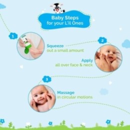 Mamaearth Milky Soft Natural Baby Face Cream (60g)