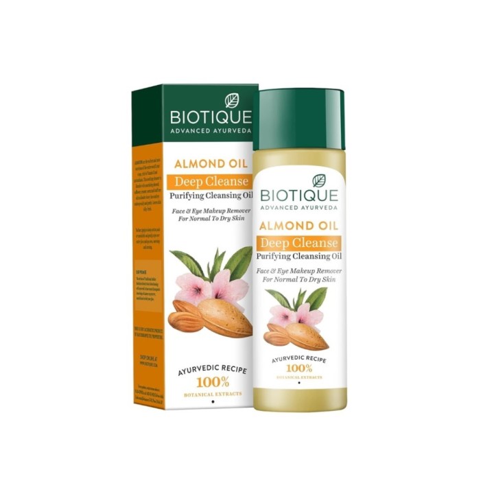 Biotique Bio Almond Oil Soothing Face & Eye Makeup Cleanser