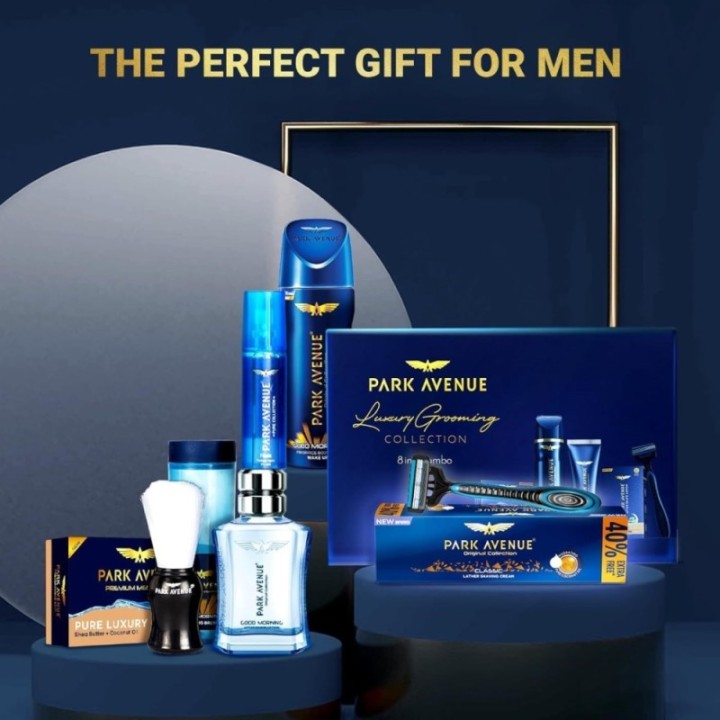 Park Avenue Luxury Grooming Collection 8 in 1 Combo Grooming Kit
