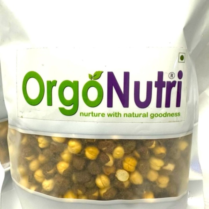 Orgonutri Roasted Chana (Desi Chickpeas) 500g