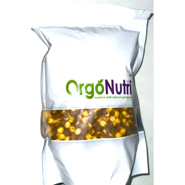 Orgonutri Roasted Chana (Desi Chickpeas) 500g
