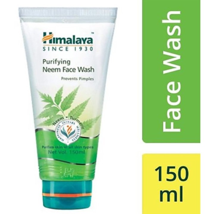 Himalaya Purifying Neem Face Wash, Prevents Pimples- for All Skin