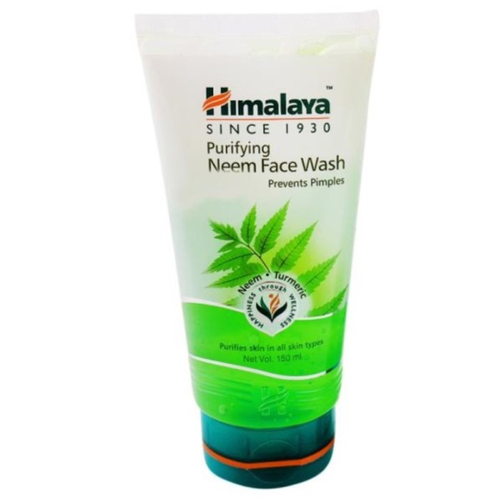 Himalaya Purifying Neem Face Wash, Prevents Pimples- for All Skin