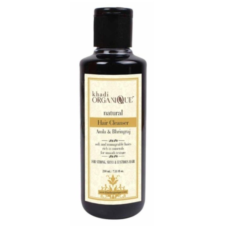 Khadi Organique Amla & Bhringraj Hair Cleanser 210 Ml