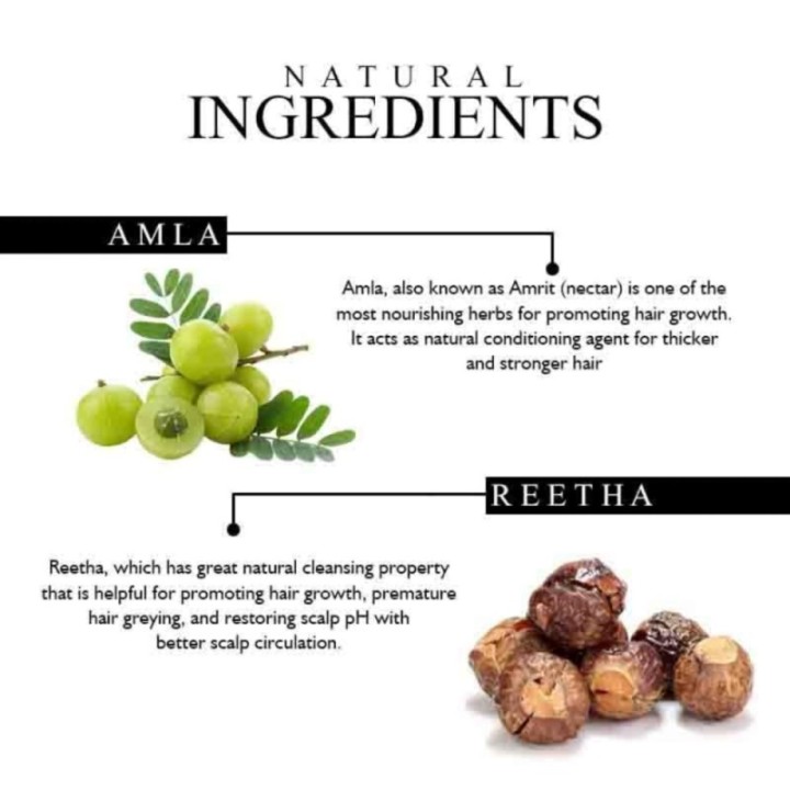 Khadi Organique Amla & Reetha Hair Cleanser 210 Ml