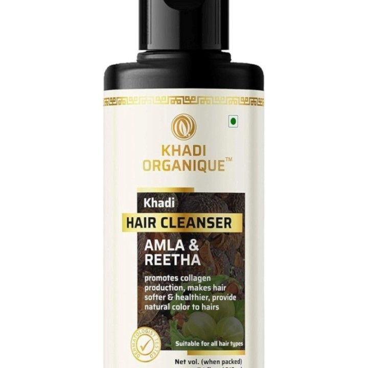 Khadi Organique Amla & Reetha Hair Cleanser 210 Ml