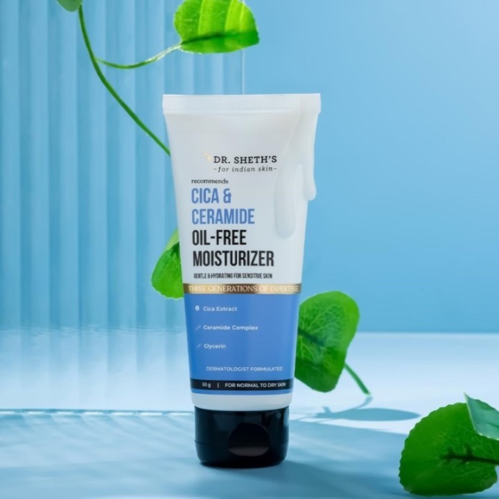 Dr. Sheth's Cica & Ceramide Oil-Free Moisturizer Barrier Repairing