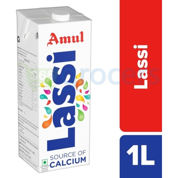Amul Lassi Rose Flavor 1 Liter Carton (12 X ) 1l