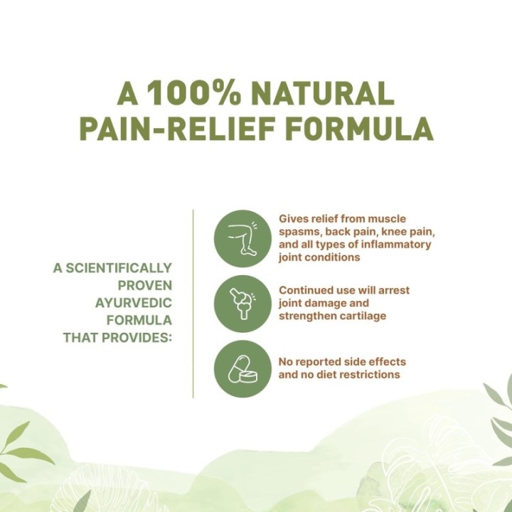 Pankajakasthuri Orthoherb Joint Pain Relief Tablets (60 Pack)