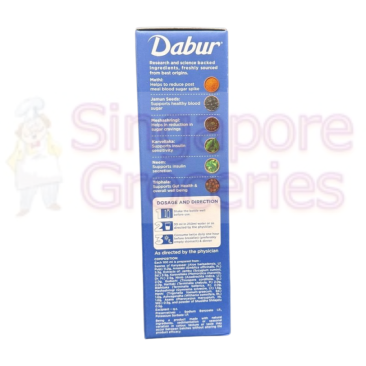 Dabur Dia Control Juice - Clinically Proven Diabetic Care Supports