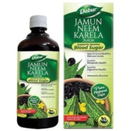 Dabur Jamun Neem Karela Juice - Helps Control Blood Sugar Level