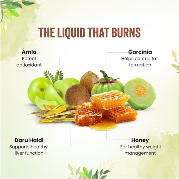 Dabur Slim & Fit Juice - 100% Natural & Ayurvedic No Artificial