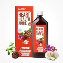 Dabur Heart Health Juice - Ayurvedic Cardiac Care Juice Enriched