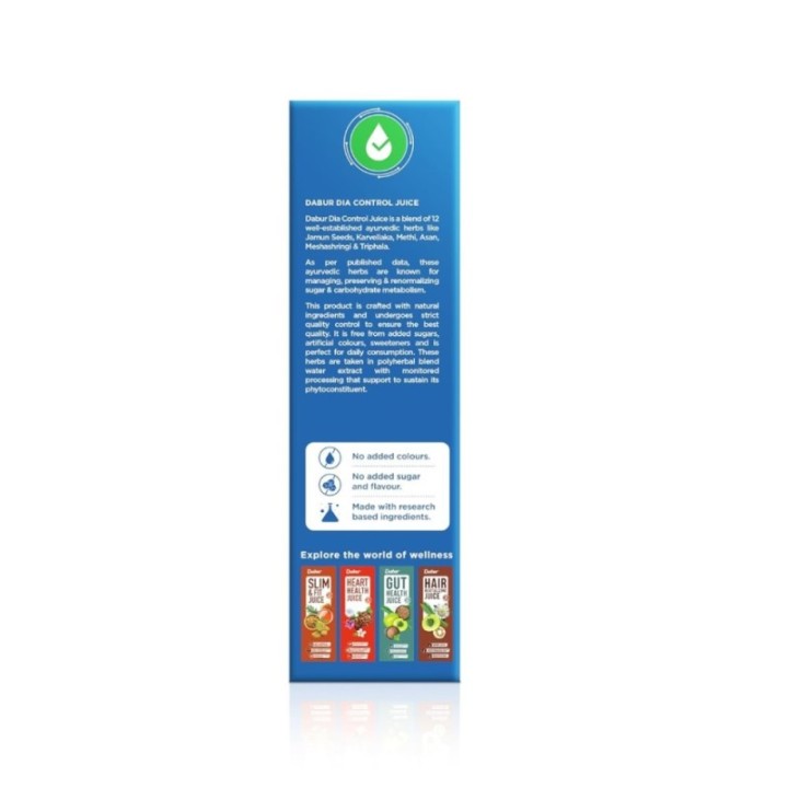 Dabur Dia Control Juice - Clinically Proven Diabetic Care Supports