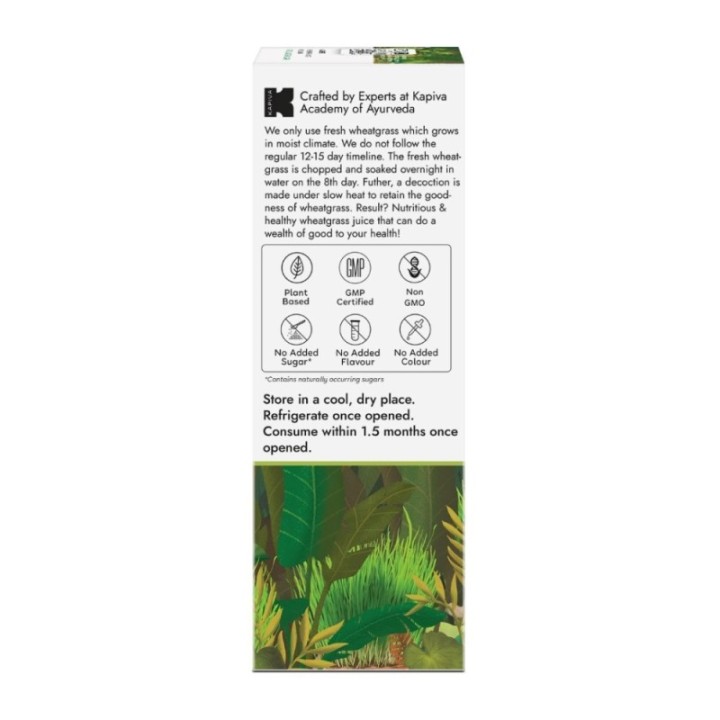 Kapiva Wheatgrass Juice - Help's to Detoxify the Liver, Cleanse