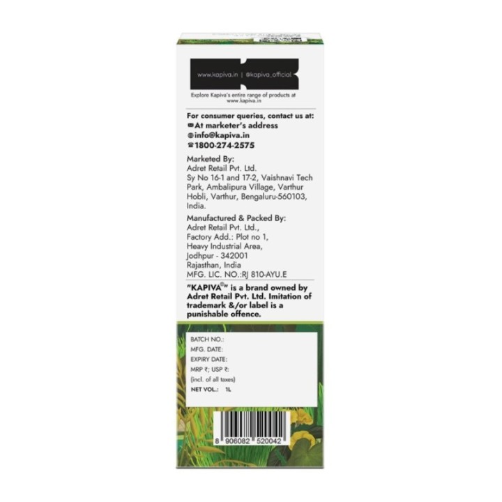 Kapiva Wheatgrass Juice - Help's to Detoxify the Liver, Cleanse