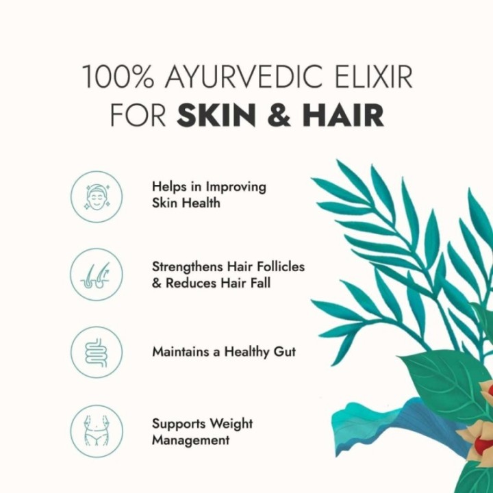 Kapiva Thar Aloe Vera Juice (with Pulp) Rejuvenates Skin and Hair