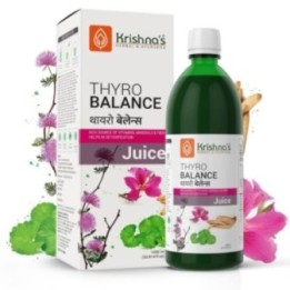 Krishna's Herbal & Ayurveda Thyro Balance Juice - Blend of Natural