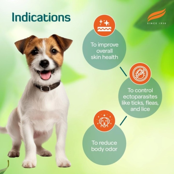 Himalaya Erina-Ep Powder Tick & Flea Control for Dogs & Cats