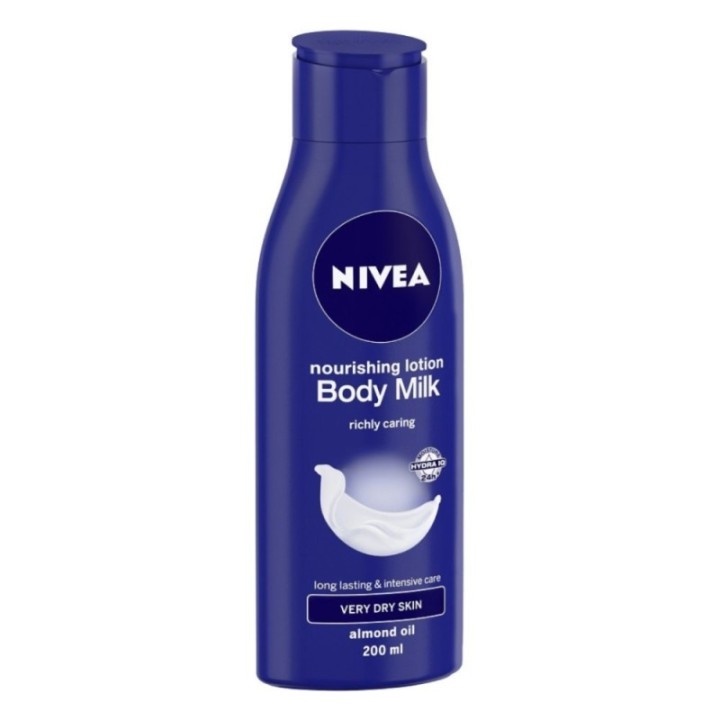 Nvea Nourishing Lotion Body Milk for 48H Moisturization 200ml