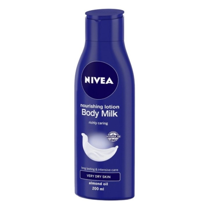Nvea Nourishing Lotion Body Milk for 48H Moisturization 200ml