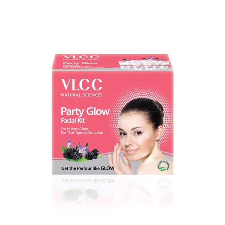 VLCC Party Glow Facial Kit for Instant Glow (60g)