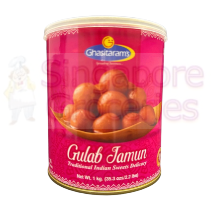 Ghasitaram's Gulab Jamun Authentic Indian Sweet Dish Pack of Perfect
