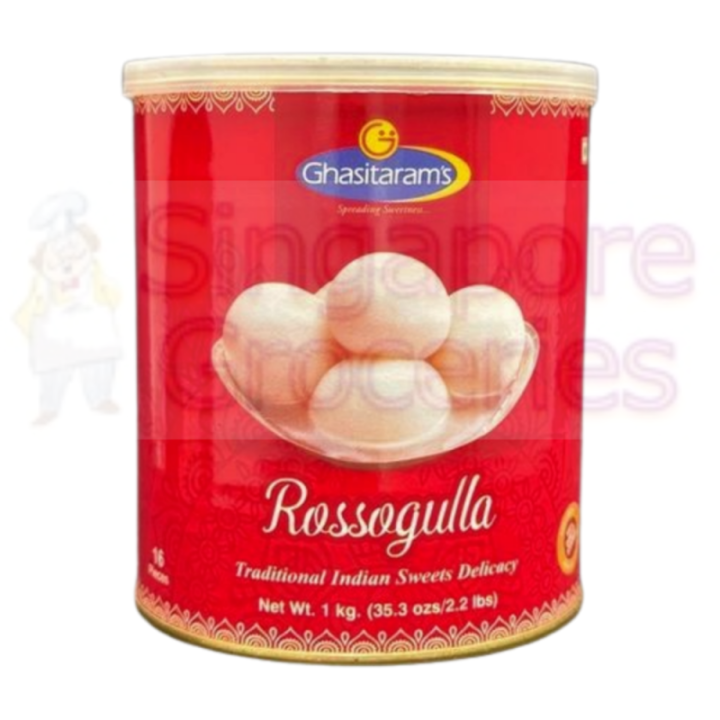 Ghasitaram Rasgulla Authentic Indian Sweet Dish Pack of Perfect