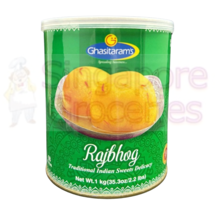 Ghasitaram's Raj Bhog Authentic Indian Sweet Dish Pack of Perfect