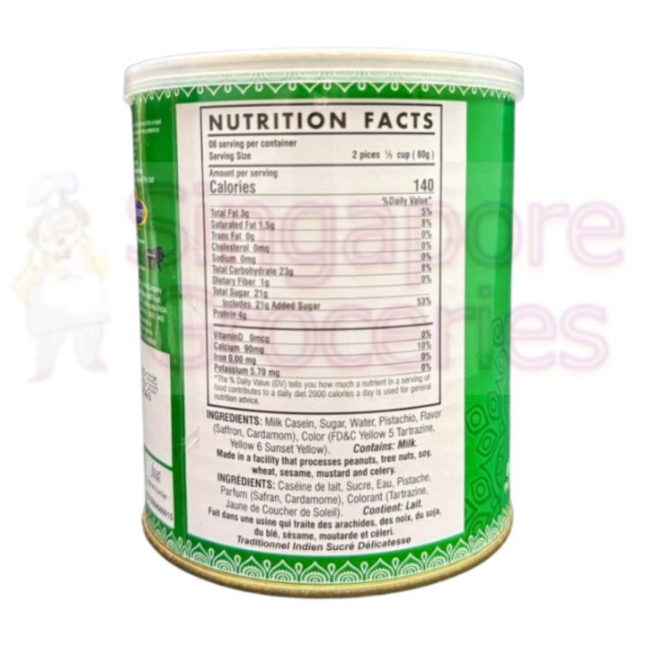 Ghasitaram's Raj Bhog Authentic Indian Sweet Dish Pack of Perfect