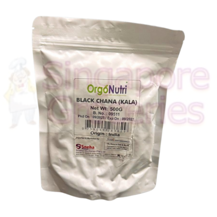 Orgonutri Black Chana Vegan, Gluten-Free Pure and Fresh Chana Whole