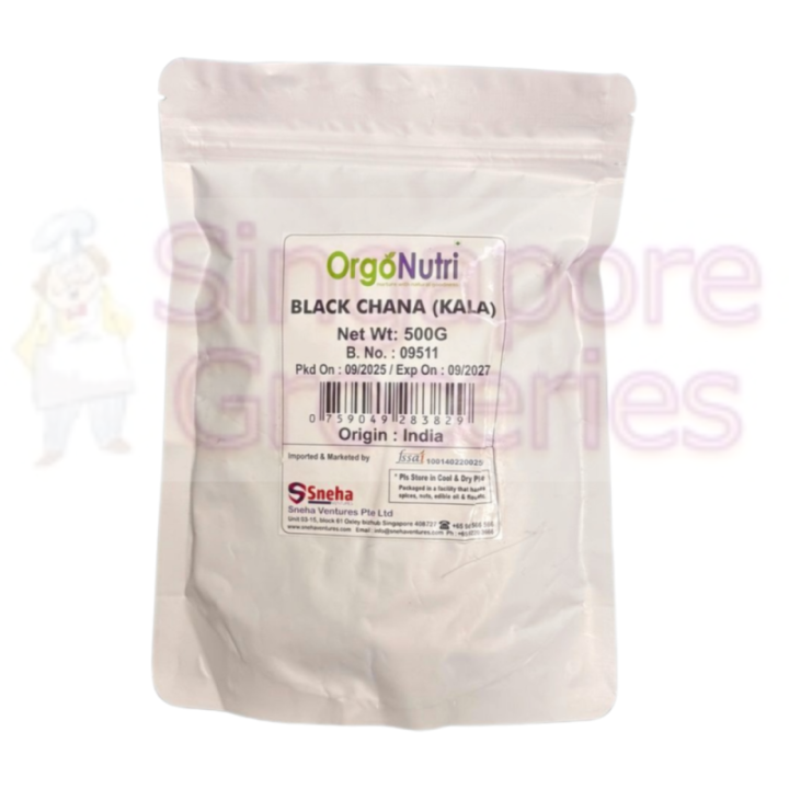 Orgonutri Black Chana Vegan, Gluten-Free Pure and Fresh Chana Whole