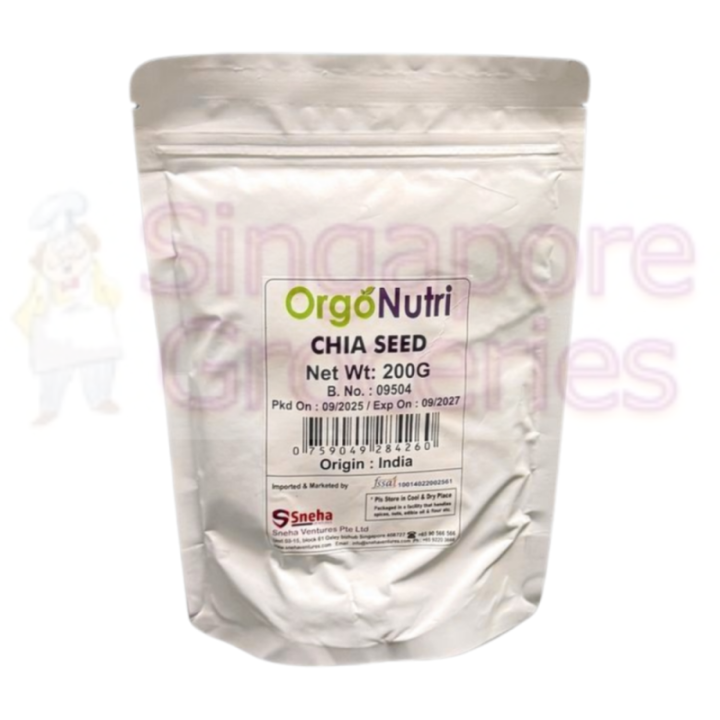 Orgonutri Chia Seeds for Weight Loss Raw, Unroasted & Natural Rich