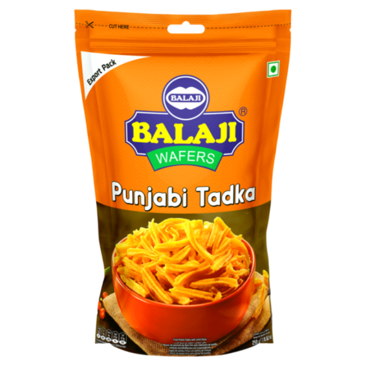 Balaji Wafers Premium Punjabi Tadka Snack - Traditional Indian Crispy