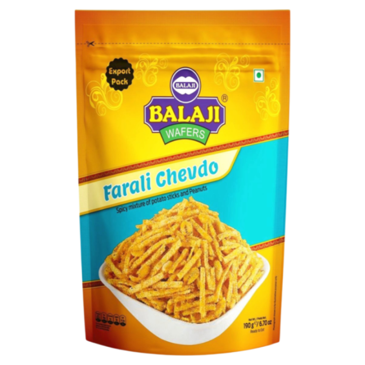 Balaji Bakers Premium Halal Farali Chevdo Snack - Traditional Indian