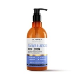 Dr. Sheth's Tea Tree & Lactic Acid Body Lotion- Treats Body Acne