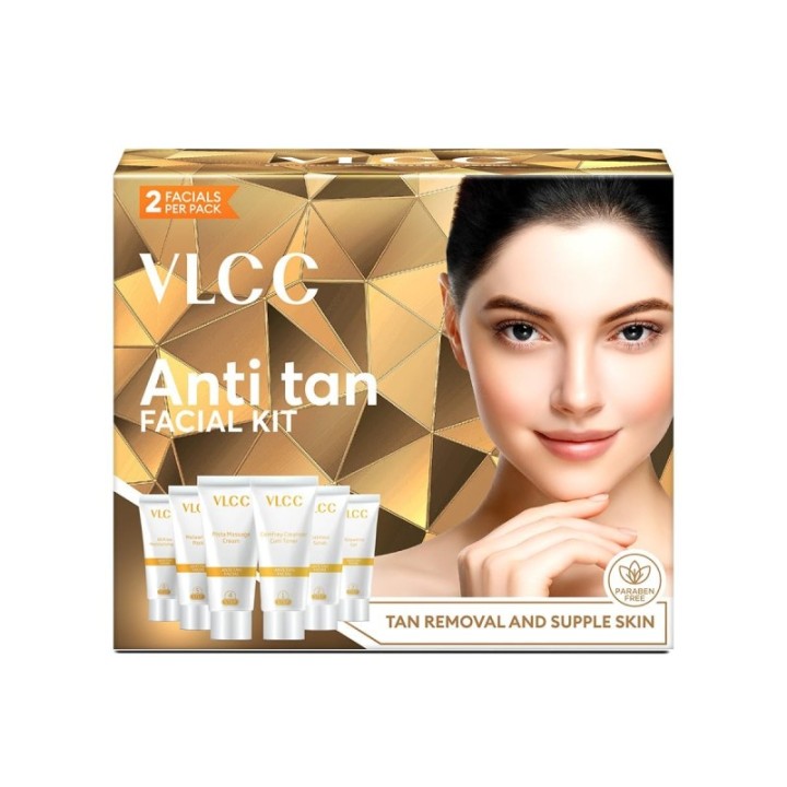 VLCC Anti Tan Facial Kit to Fade Sun Tan (60g)