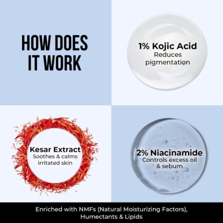 Dr. Sheth's Kesar & Kojic Acid Moisturizing Cream for Normal