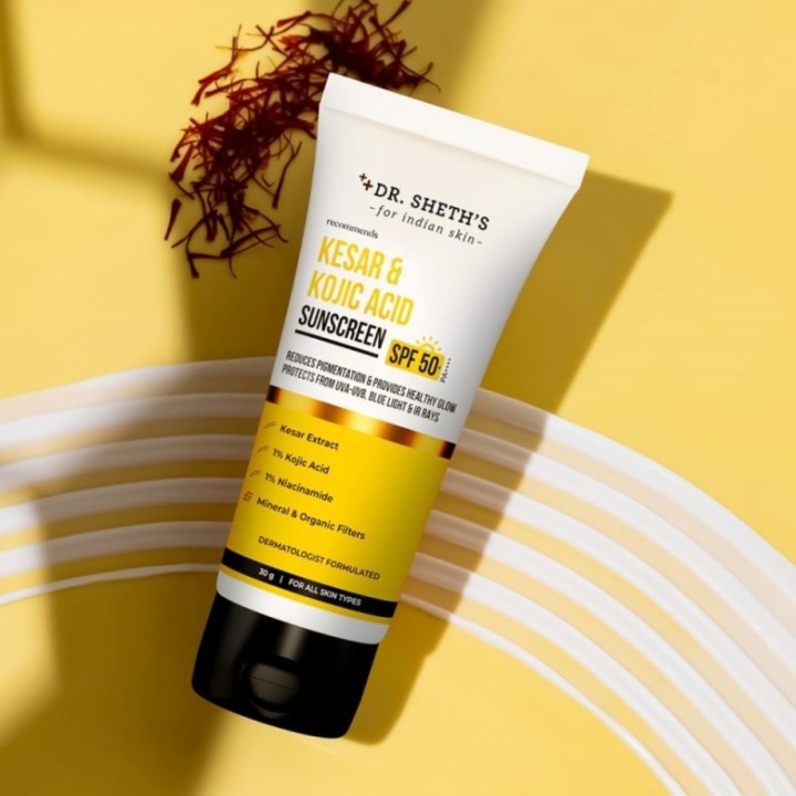 Dr. Sheth's Ceramide & Vitamin C Sunscreen SPF 50+ PA++++ In-Vivo