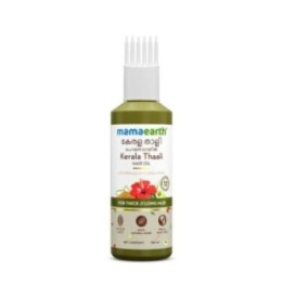 Mamaearth Kerala Thaali Hair Oil with Hibiscus, Bhringraj, Methi Dana