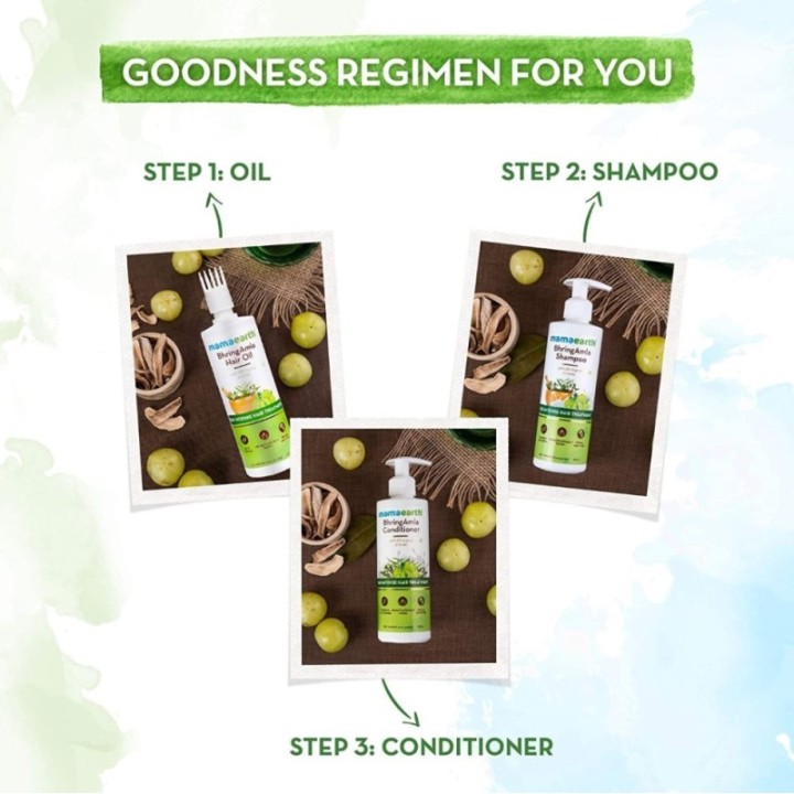 Mamaearth Bhring Amla Hair Oil with Bhringraj & Amla 250ml