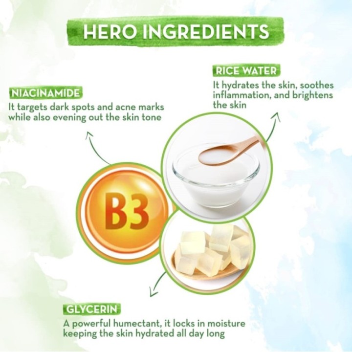 Mamaearth Rice Day Cream for Daily Use, with Rice Water & Niacinamide