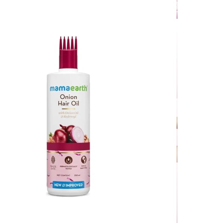 Mamaearth Oth Onion Oinion Hair Oil Wil & Redensyl for Hair Fall